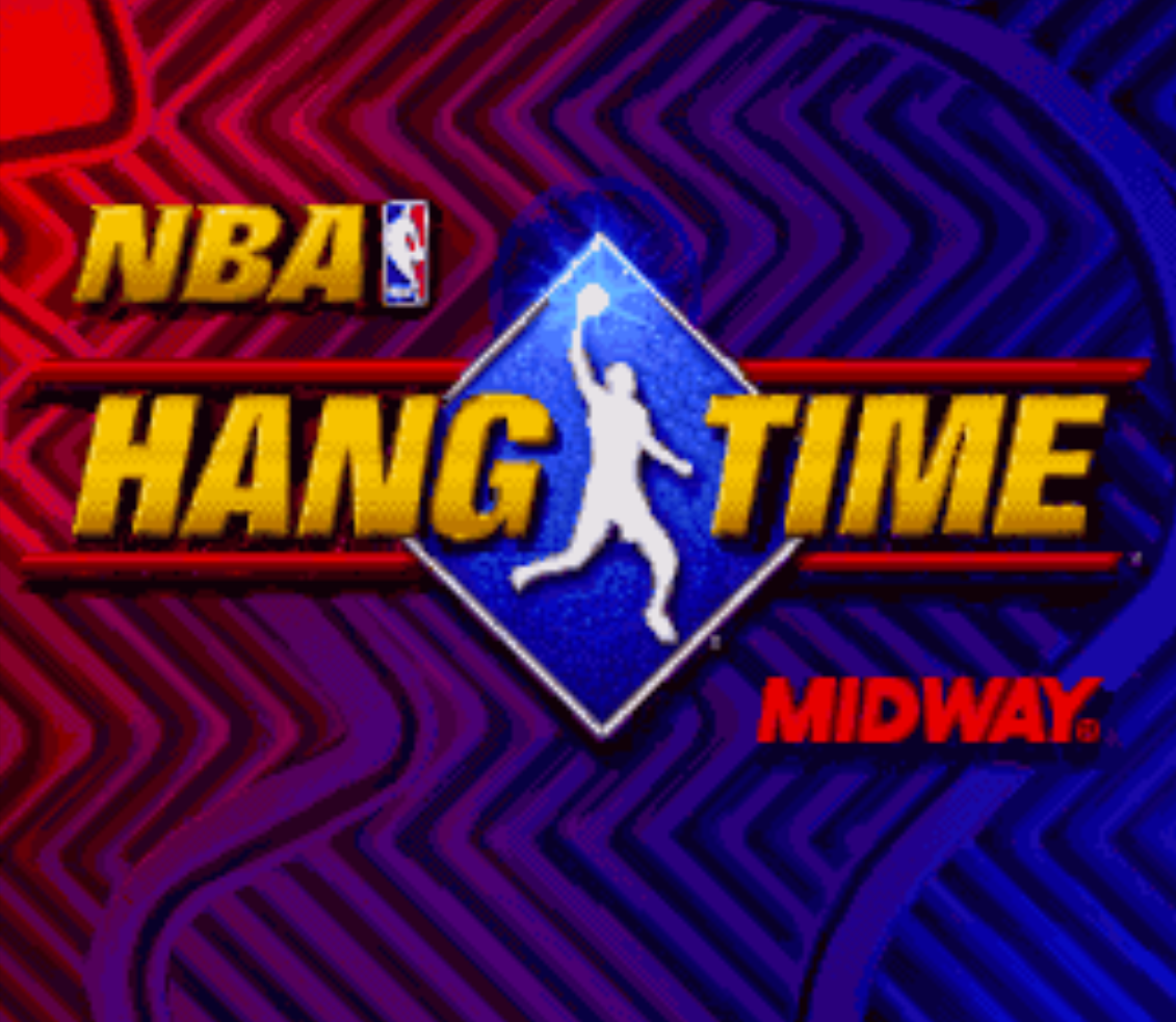 NBA Hang Time Title Screen